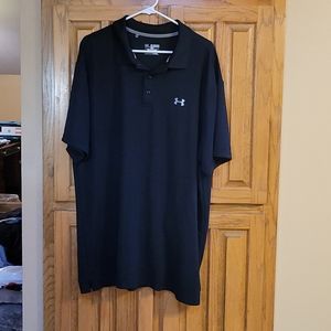Last Call...Black Under Armour Golf Shirt 3xl/3tg/3eg